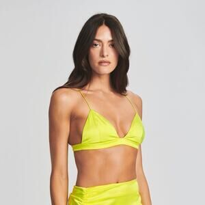 SER.O.YA - Doral Silk Bralette Size XS